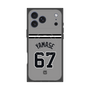 プレミアムスクエアケース with MagSafe［ 読売ジャイアンツ - #67 YAMASE - ビジター ］