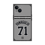 プレミアムスクエアケース with MagSafe［ 読売ジャイアンツ - #71 YAMAGUCHI - ビジター ］