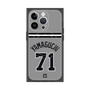 プレミアムスクエアケース with MagSafe［ 読売ジャイアンツ - #71 YAMAGUCHI - ビジター ］