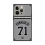 プレミアムスクエアケース with MagSafe［ 読売ジャイアンツ - #71 YAMAGUCHI - ビジター ］