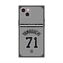 プレミアムスクエアケース with MagSafe［ 読売ジャイアンツ - #71 YAMAGUCHI - ビジター ］