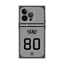 プレミアムスクエアケース with MagSafe［ 読売ジャイアンツ - #80 YANO - ビジター ］