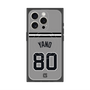 プレミアムスクエアケース with MagSafe［ 読売ジャイアンツ - #80 YANO - ビジター ］