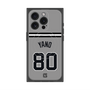 プレミアムスクエアケース with MagSafe［ 読売ジャイアンツ - #80 YANO - ビジター ］