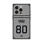 プレミアムスクエアケース with MagSafe［ 読売ジャイアンツ - #80 YANO - ビジター ］