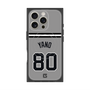 プレミアムスクエアケース with MagSafe［ 読売ジャイアンツ - #80 YANO - ビジター ］