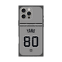 プレミアムスクエアケース with MagSafe［ 読売ジャイアンツ - #80 YANO - ビジター ］