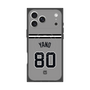 プレミアムスクエアケース with MagSafe［ 読売ジャイアンツ - #80 YANO - ビジター ］