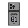 プレミアムスクエアケース with MagSafe［ 読売ジャイアンツ - #81 SUGIUCHI - ビジター ］