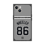 プレミアムスクエアケース with MagSafe［ 読売ジャイアンツ - #86 WHEELER - ビジター ］