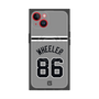 プレミアムスクエアケース with MagSafe［ 読売ジャイアンツ - #86 WHEELER - ビジター ］