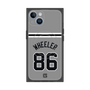 プレミアムスクエアケース with MagSafe［ 読売ジャイアンツ - #86 WHEELER - ビジター ］