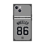プレミアムスクエアケース with MagSafe［ 読売ジャイアンツ - #86 WHEELER - ビジター ］
