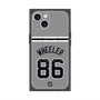プレミアムスクエアケース with MagSafe［ 読売ジャイアンツ - #86 WHEELER - ビジター ］