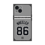 プレミアムスクエアケース with MagSafe［ 読売ジャイアンツ - #86 WHEELER - ビジター ］