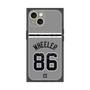 プレミアムスクエアケース with MagSafe［ 読売ジャイアンツ - #86 WHEELER - ビジター ］