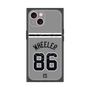 プレミアムスクエアケース with MagSafe［ 読売ジャイアンツ - #86 WHEELER - ビジター ］