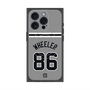 プレミアムスクエアケース with MagSafe［ 読売ジャイアンツ - #86 WHEELER - ビジター ］
