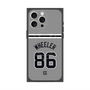 プレミアムスクエアケース with MagSafe［ 読売ジャイアンツ - #86 WHEELER - ビジター ］