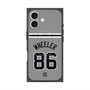 プレミアムスクエアケース with MagSafe［ 読売ジャイアンツ - #86 WHEELER - ビジター ］