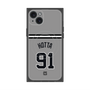 プレミアムスクエアケース with MagSafe［ 読売ジャイアンツ - #91 HOTTA - ビジター ］
