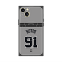 プレミアムスクエアケース with MagSafe［ 読売ジャイアンツ - #91 HOTTA - ビジター ］