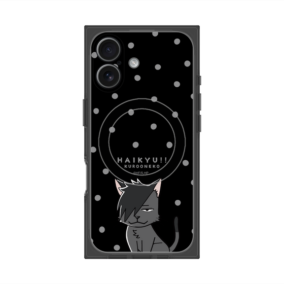プレミアムスクエアケース with MagSafe［ ハイキュー!! - クロオネコ ］