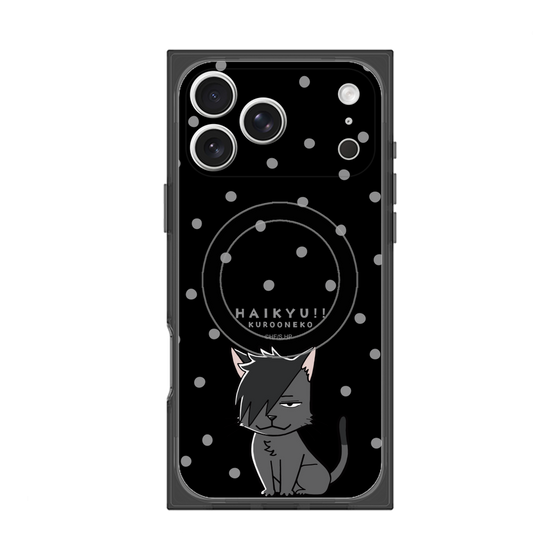 プレミアムスクエアケース with MagSafe［ ハイキュー!! - クロオネコ ］