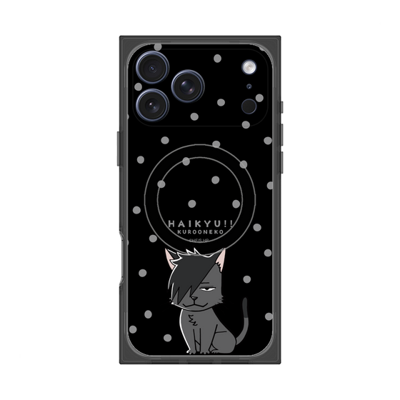 プレミアムスクエアケース with MagSafe［ ハイキュー!! - クロオネコ ］