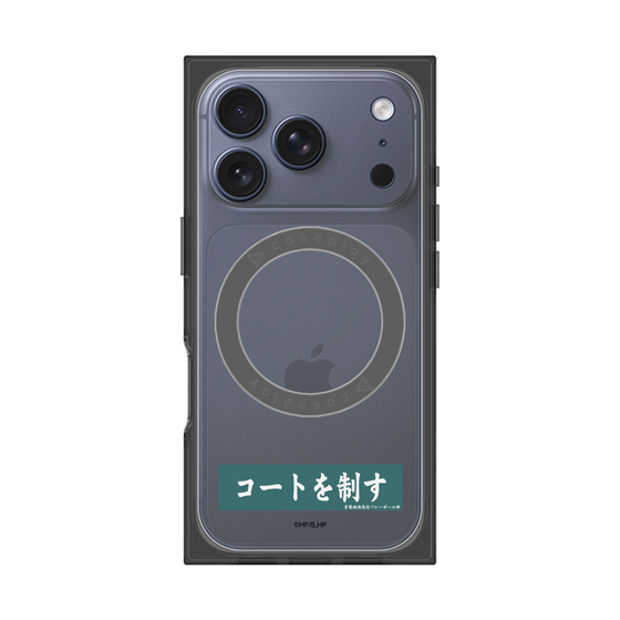 プレミアムスクエアケース with MagSafe［ ハイキュー!! - 横断幕 - 青葉城西高校 ］