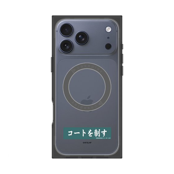 プレミアムスクエアケース with MagSafe［ ハイキュー!! - 横断幕 - 青葉城西高校 ］