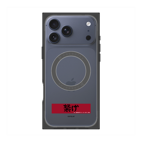 プレミアムスクエアケース with MagSafe［ ハイキュー!! - 横断幕 - 音駒高校 ］