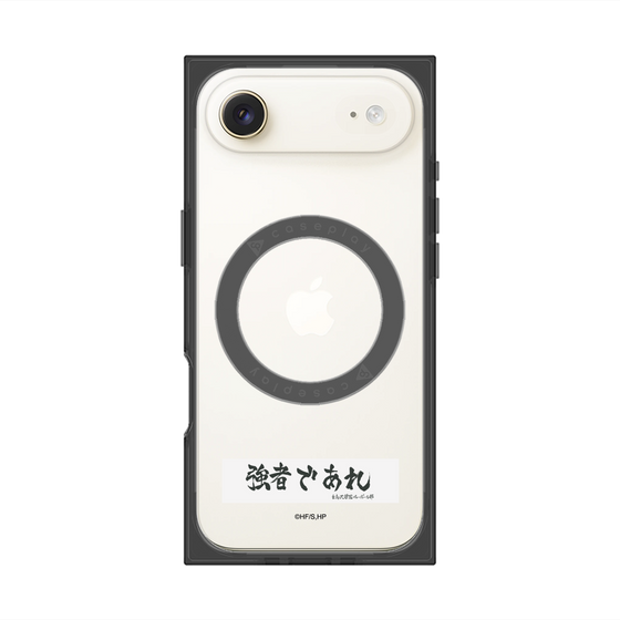 プレミアムスクエアケース with MagSafe［ ハイキュー!! - 横断幕 - 白鳥沢学園高校 ］