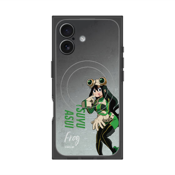 プレミアムスクエアケース with MagSafe［ 僕のヒーローアカデミア - 立ち絵 -蛙吹 梅雨 ］