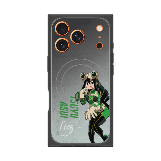 プレミアムスクエアケース with MagSafe［ 僕のヒーローアカデミア - 立ち絵 -蛙吹 梅雨 ］