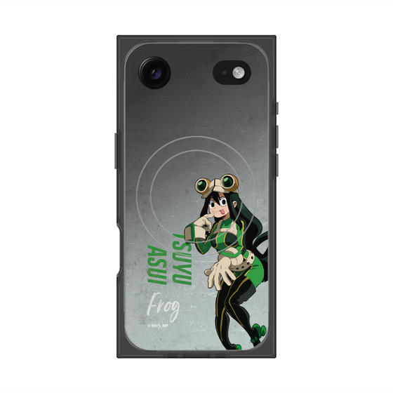 プレミアムスクエアケース with MagSafe［ 僕のヒーローアカデミア - 立ち絵 -蛙吹 梅雨 ］