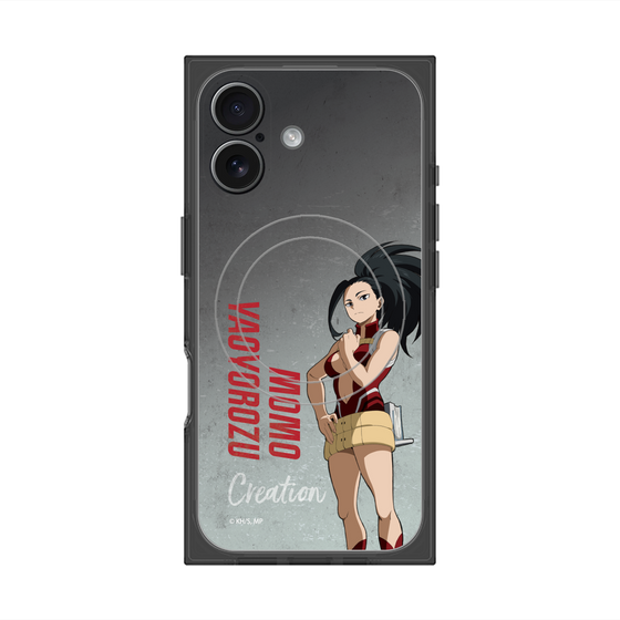 プレミアムスクエアケース with MagSafe［ 僕のヒーローアカデミア - 立ち絵 - 八百万 百 ］