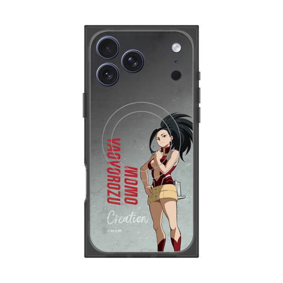 プレミアムスクエアケース with MagSafe［ 僕のヒーローアカデミア - 立ち絵 - 八百万 百 ］