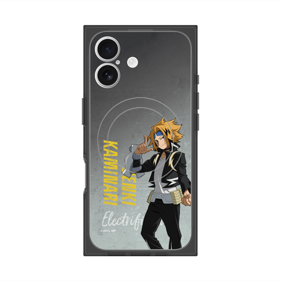 プレミアムスクエアケース with MagSafe［ 僕のヒーローアカデミア - 立ち絵 - 上鳴 電気 ］