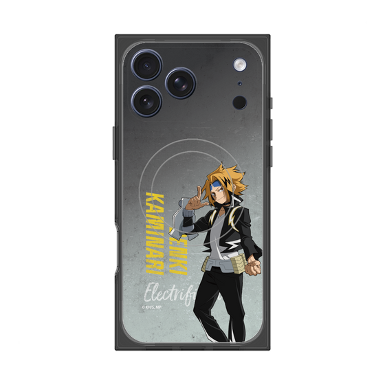 プレミアムスクエアケース with MagSafe［ 僕のヒーローアカデミア - 立ち絵 - 上鳴 電気 ］