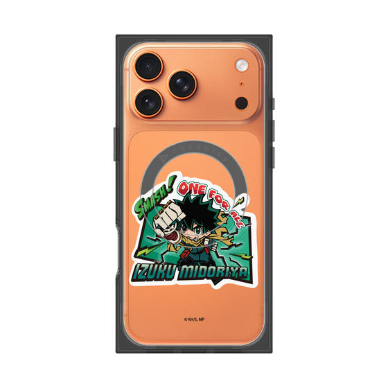 プレミアムスクエアケース with MagSafe［ 僕のヒーローアカデミア - ミニキャラ - 緑谷 出久 ］