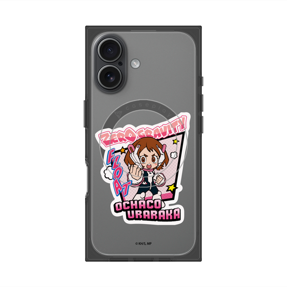 プレミアムスクエアケース with MagSafe［ 僕のヒーローアカデミア - ミニキャラ - 麗日 お茶子 ］