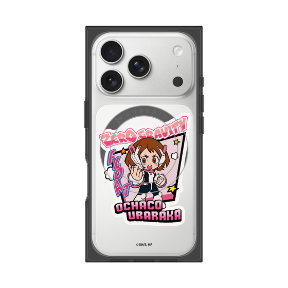 プレミアムスクエアケース with MagSafe［ 僕のヒーローアカデミア - ミニキャラ - 麗日 お茶子 ］