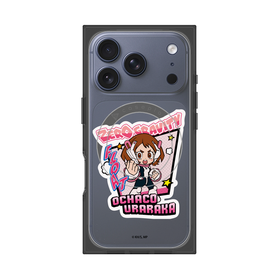 プレミアムスクエアケース with MagSafe［ 僕のヒーローアカデミア - ミニキャラ - 麗日 お茶子 ］