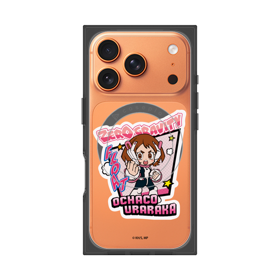 プレミアムスクエアケース with MagSafe［ 僕のヒーローアカデミア - ミニキャラ - 麗日 お茶子 ］