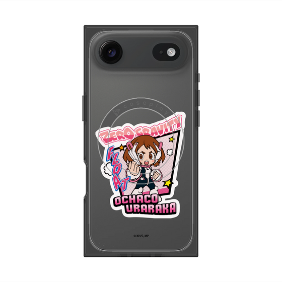 プレミアムスクエアケース with MagSafe［ 僕のヒーローアカデミア - ミニキャラ - 麗日 お茶子 ］