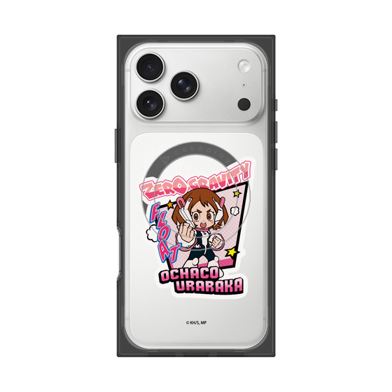 プレミアムスクエアケース with MagSafe［ 僕のヒーローアカデミア - ミニキャラ - 麗日 お茶子 ］