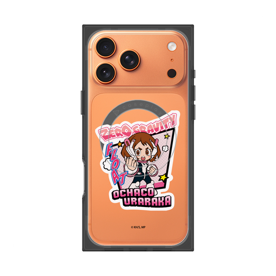 プレミアムスクエアケース with MagSafe［ 僕のヒーローアカデミア - ミニキャラ - 麗日 お茶子 ］