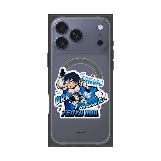 プレミアムスクエアケース with MagSafe［ 僕のヒーローアカデミア - ミニキャラ - 飯田 天哉 ］