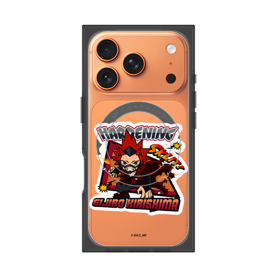 プレミアムスクエアケース with MagSafe［ 僕のヒーローアカデミア - ミニキャラ - 切島 鋭児郎 ］